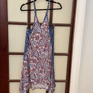 Lucky brand size medium Midi cotton dress